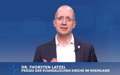 Foto mit Dr. Thorsten Latzel aus der Videobotschaft