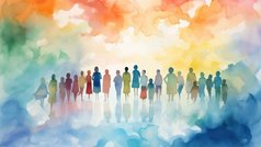 Ai generiert, Gemeinschaft, Menschen